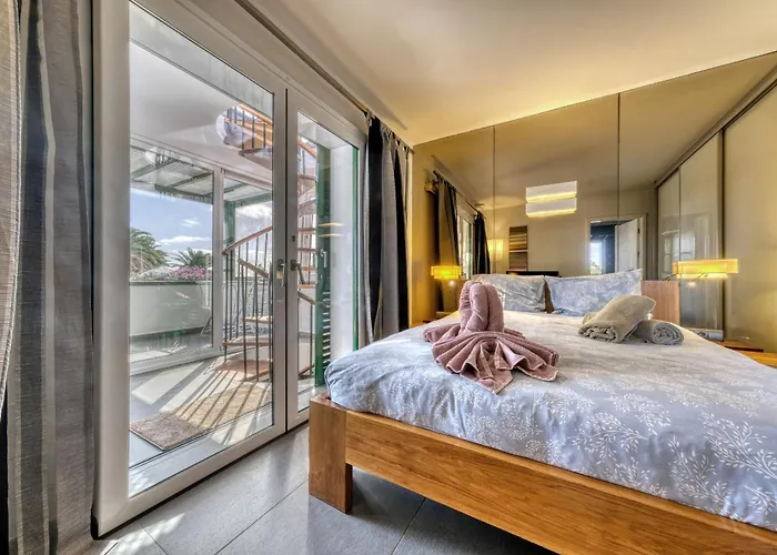 度假居 Casita Malvika - Luxury And Sea View - 1min To The By Lanzarote *