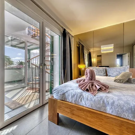 펜션 Casita Malvika - Luxury And Sea View - 1min To The By Lanzarote *