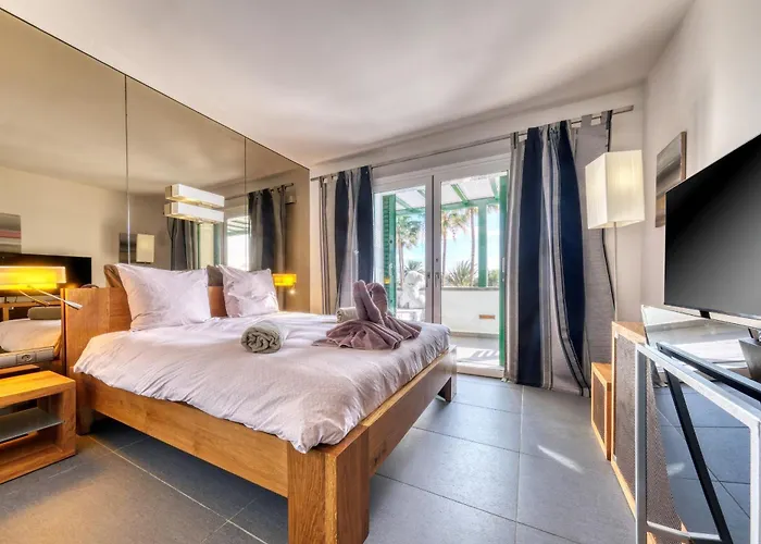 Casita Malvika - Luxury And Sea View - 1min To The By Lanzarote 펜션